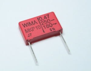 WIMA MKP10 0.47uF 250V 5%(리드간격 15mm)